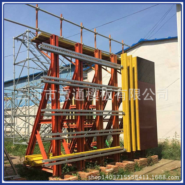 單側(cè)支架及鋼框墻模